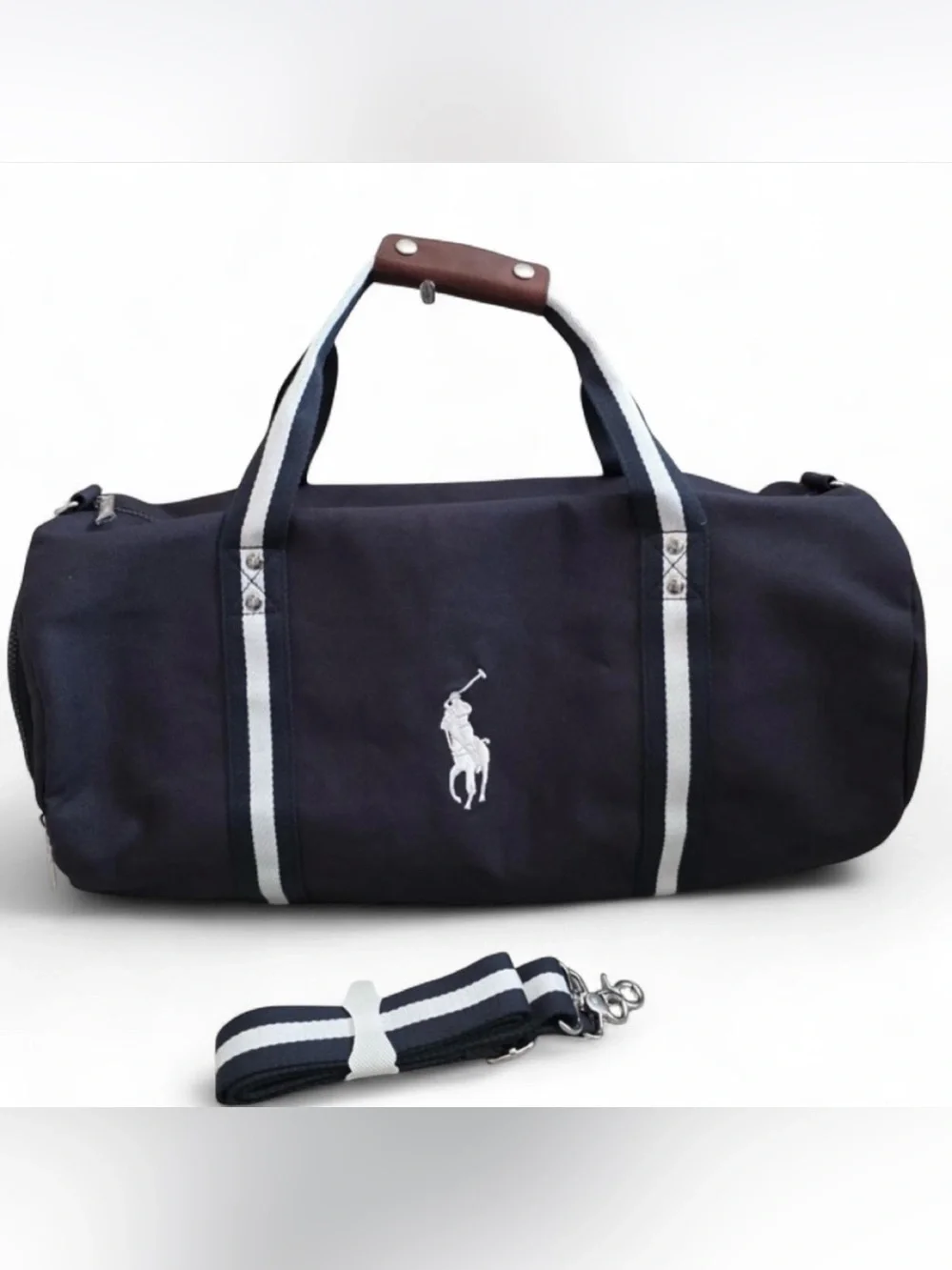 Authentic Ralph Lauren Fragrances Navy & White Travel / Weekend / Duffle Bag